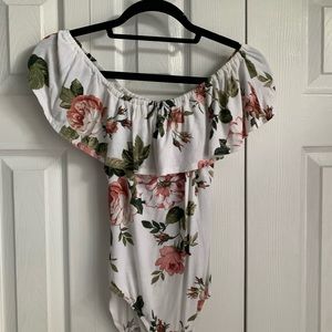 Off the Shoulder body suit